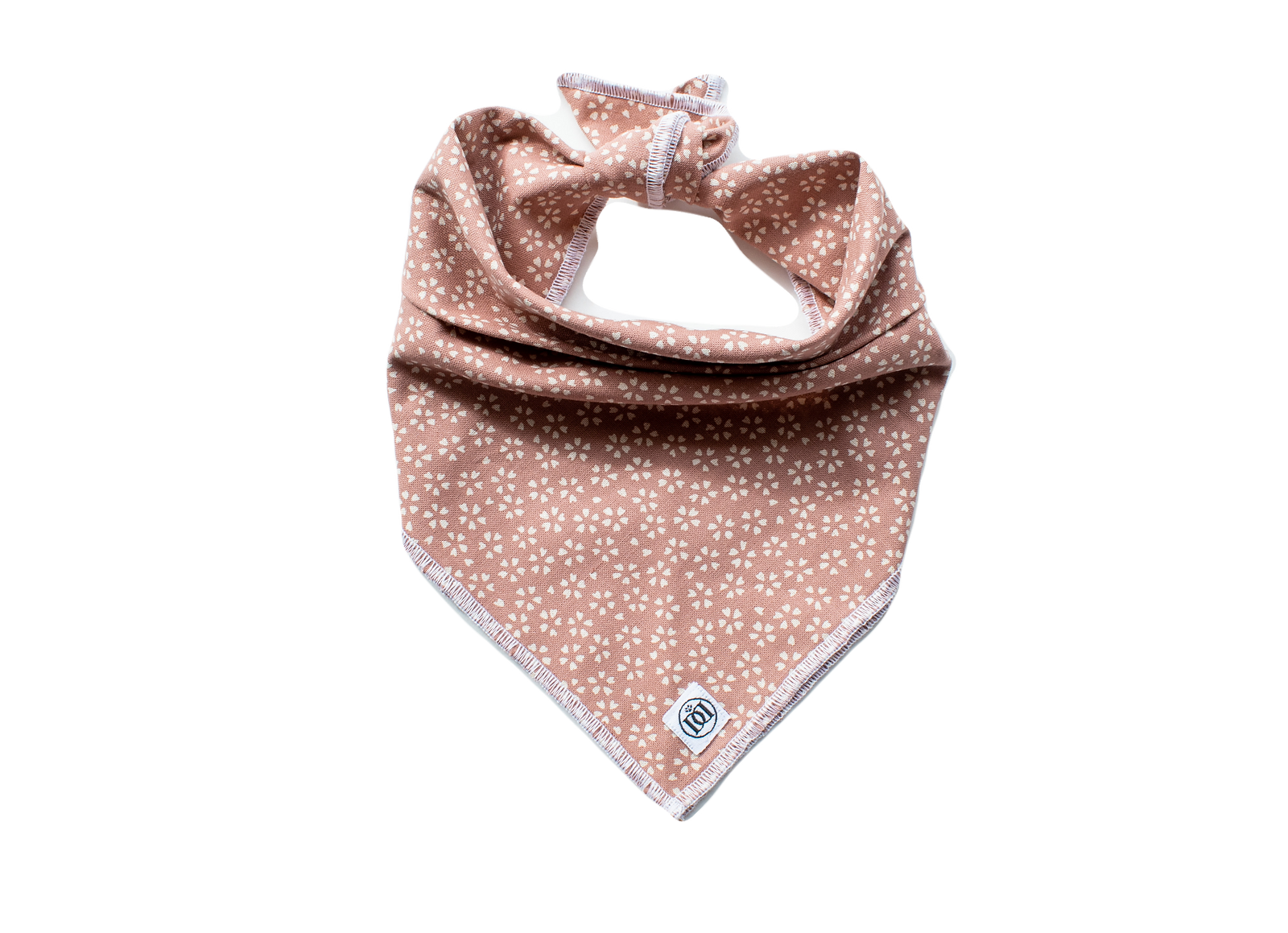 Pink Floral Bandana