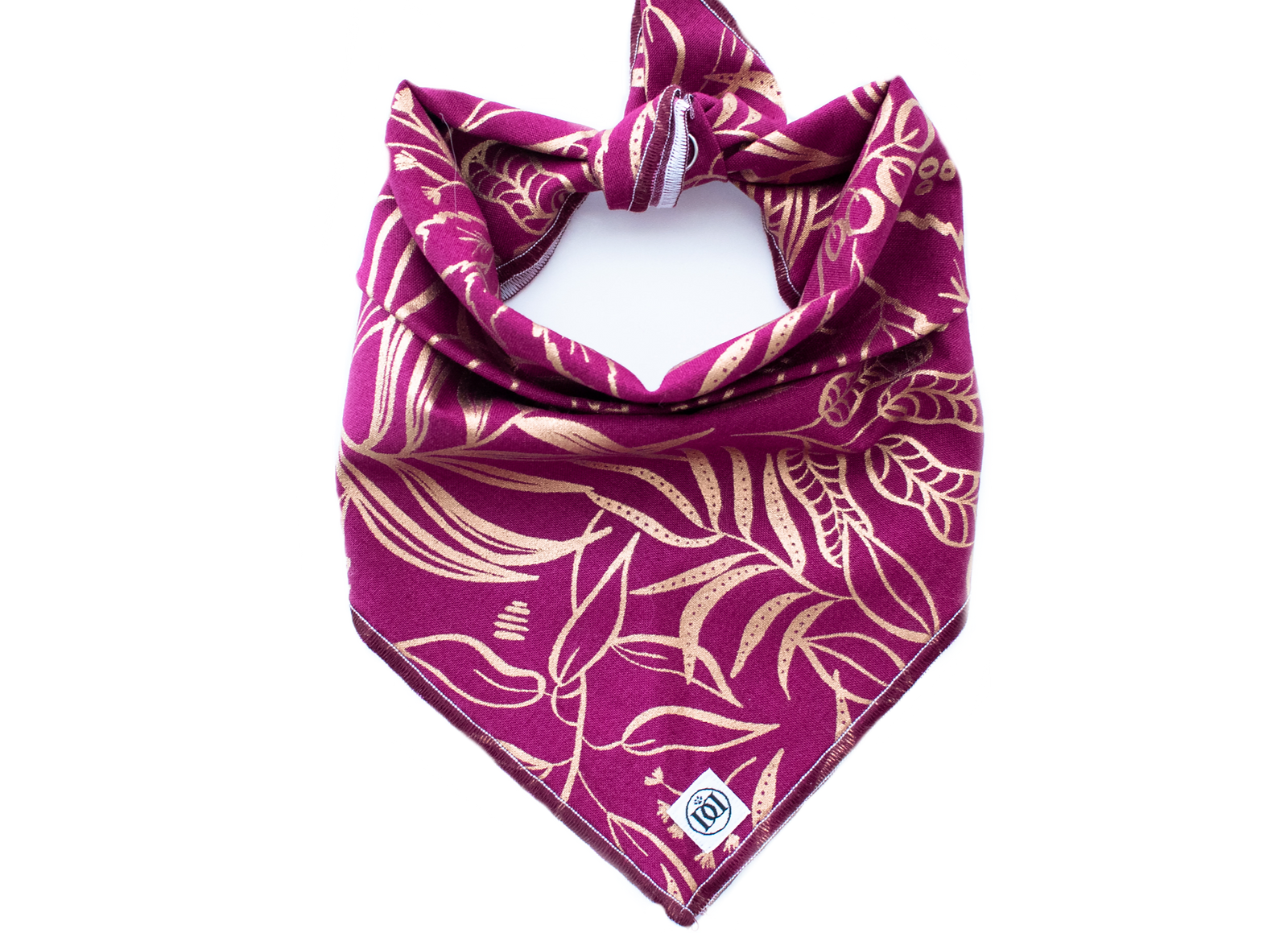 Flora Magenta Bandana